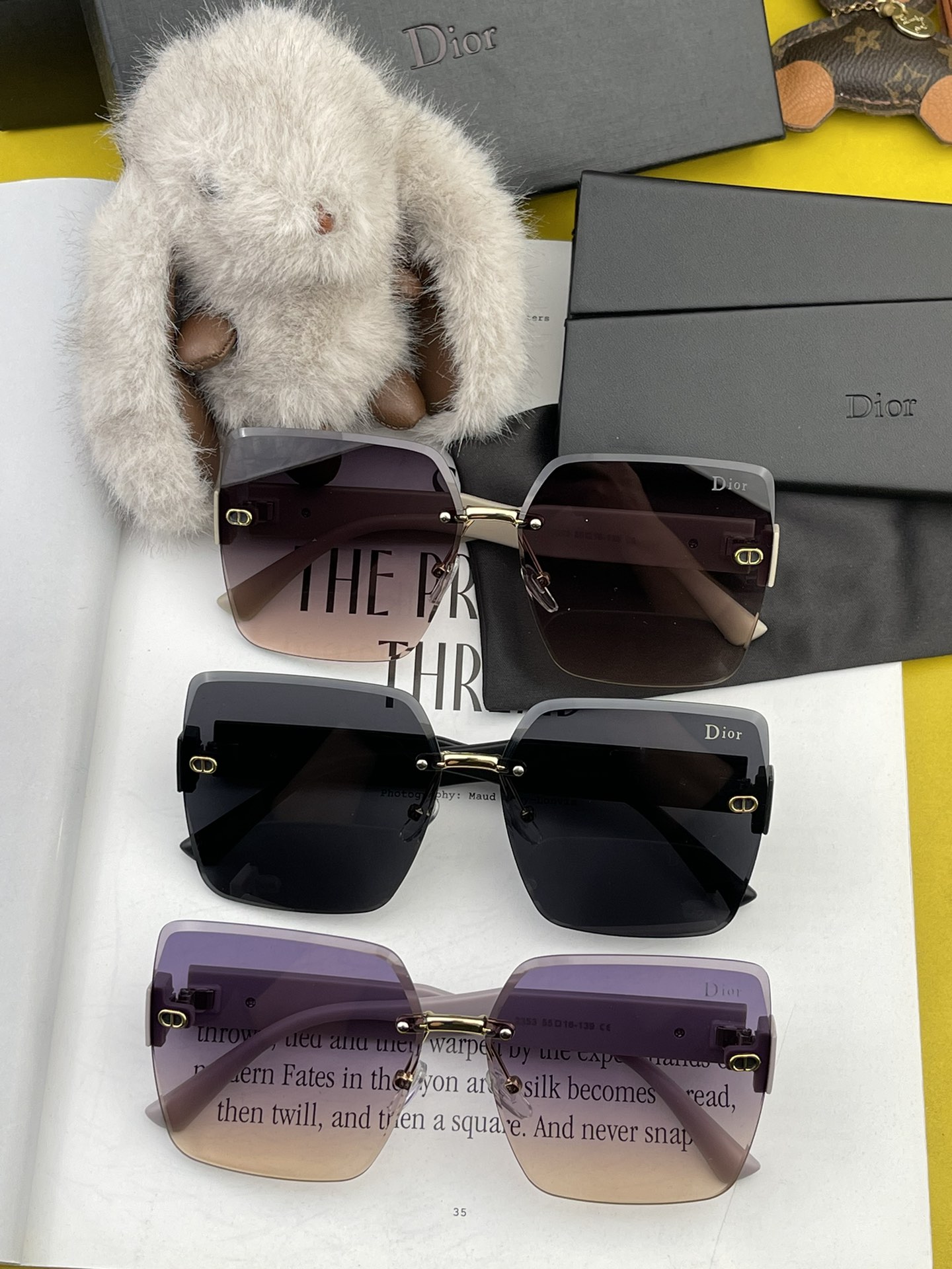 [TOP] Christian Dior Sunglasses - 3 Color