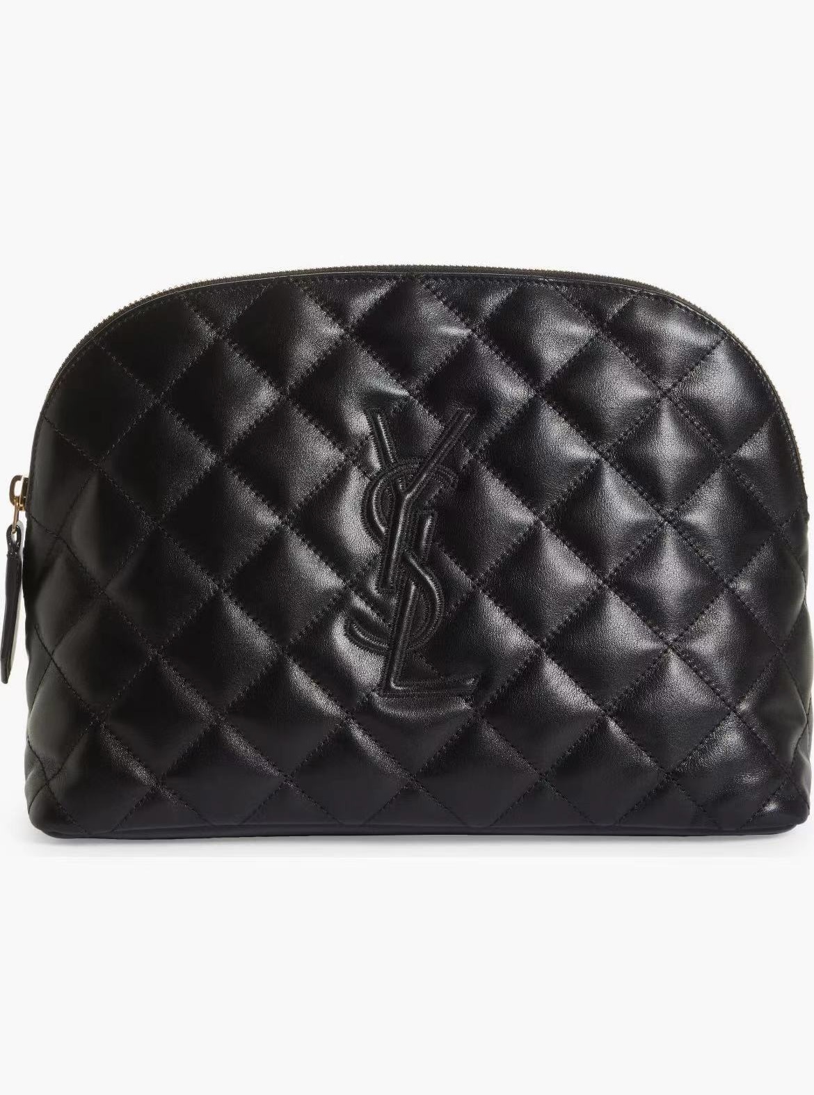 [TOP] Yves Saint Laurent YSL Le Cassandre Cosmetic Bag 30×20×11cm - Black