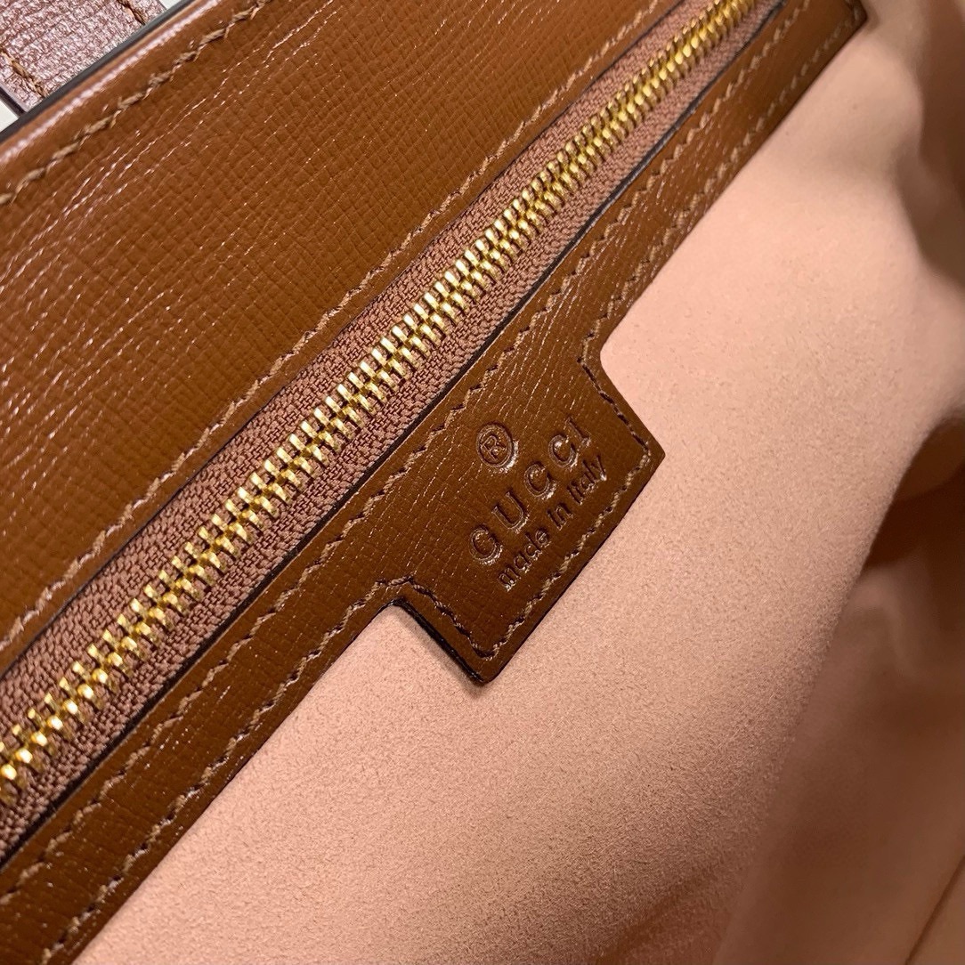[TOP] GUCCI Jackie 1961 Bag 24X15X11cm - Brown