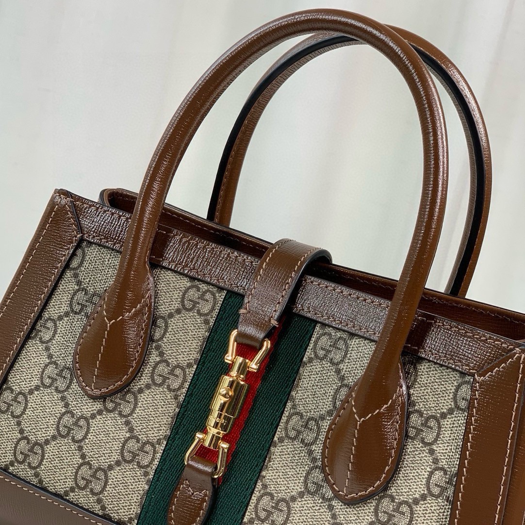 [TOP] GUCCI Jackie 1961 Bag 24X15X11cm - Brown