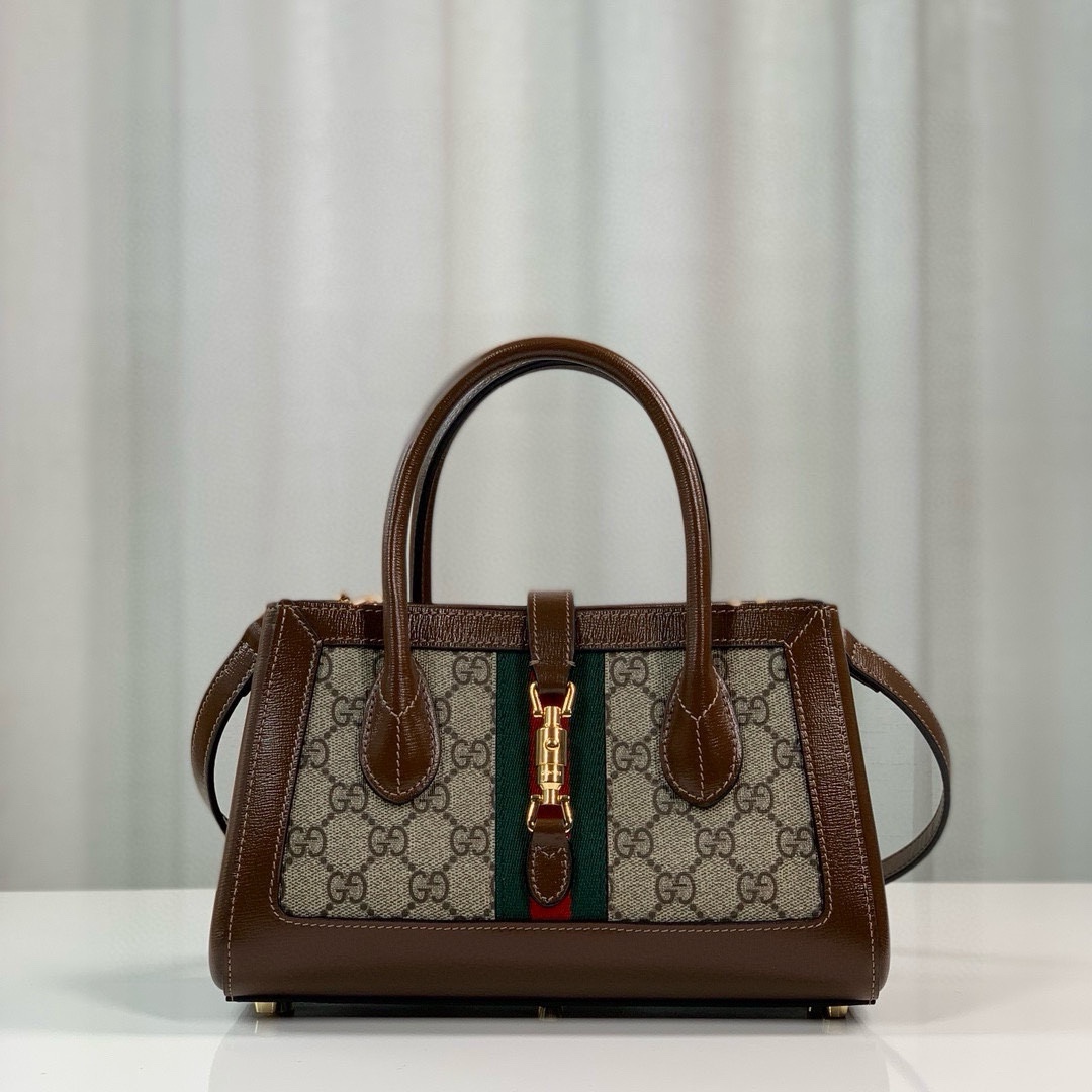 [TOP] GUCCI Jackie 1961 Bag 24X15X11cm - Brown