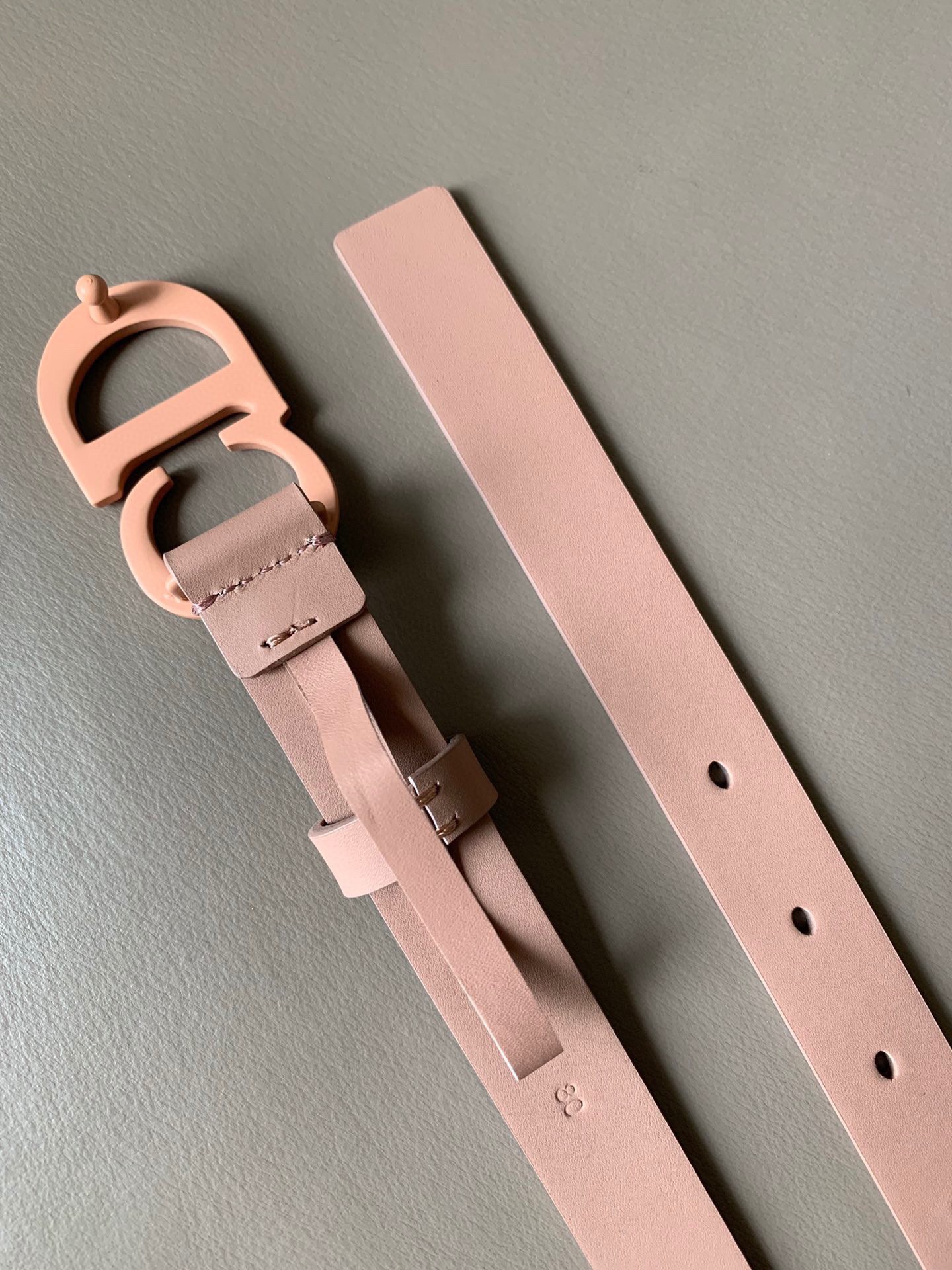 [TOP] Christian Dior Double Sided Cowhide Belt - 2 Colour