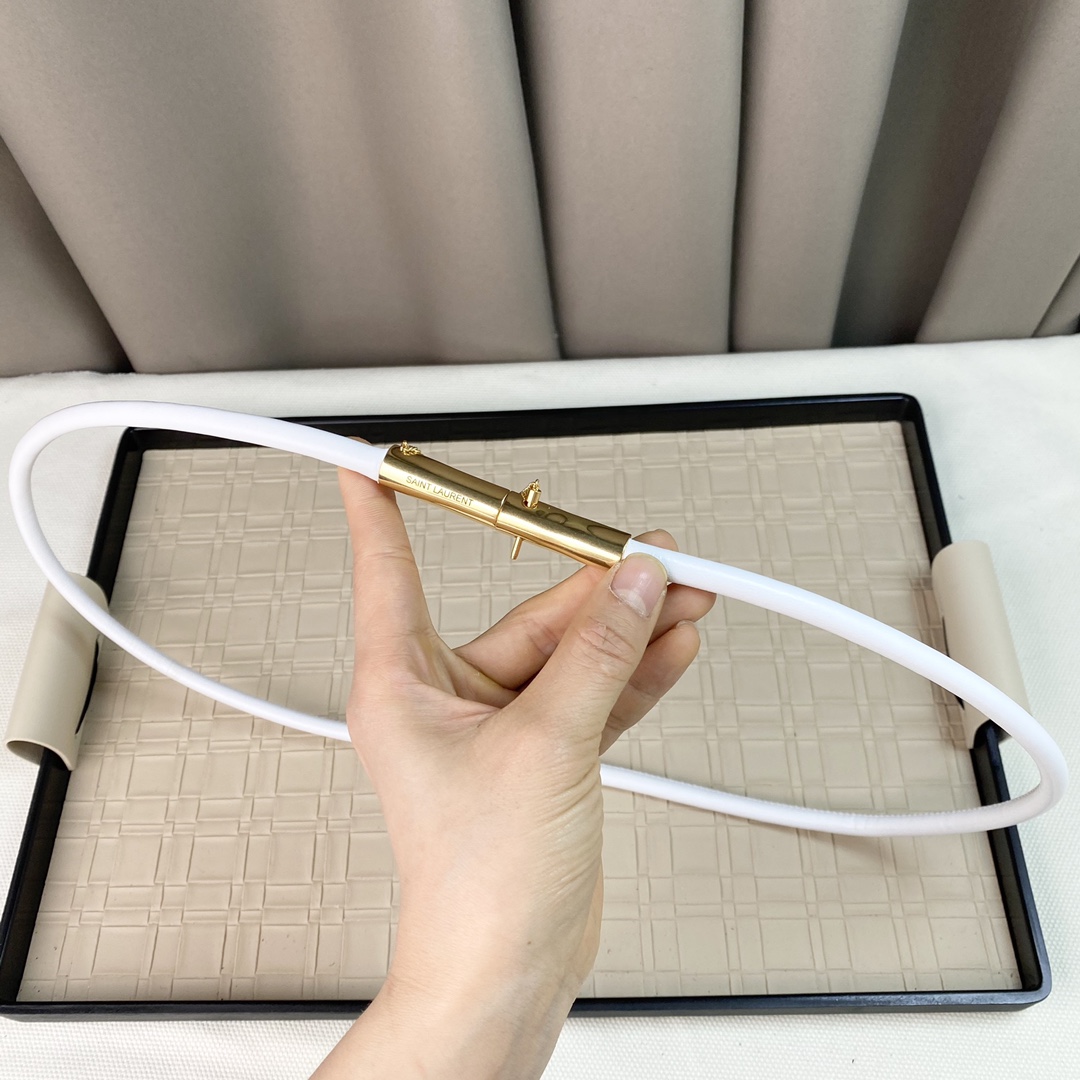 [TOP] Yves Saint Laurent YSL Tubular Waistbandt - 4 Colour