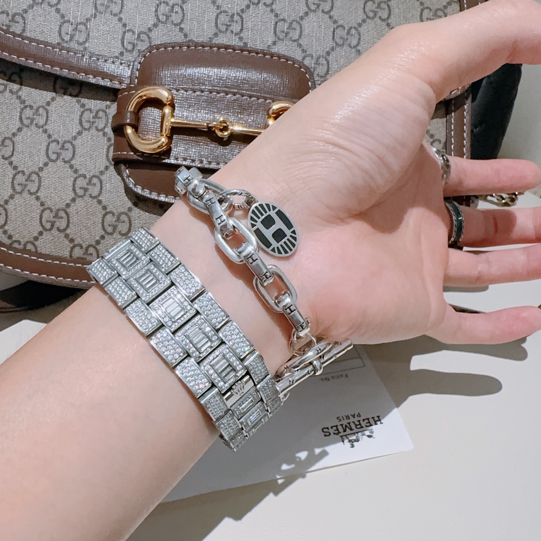 [TOP] HERMES Bracelet-Sliver