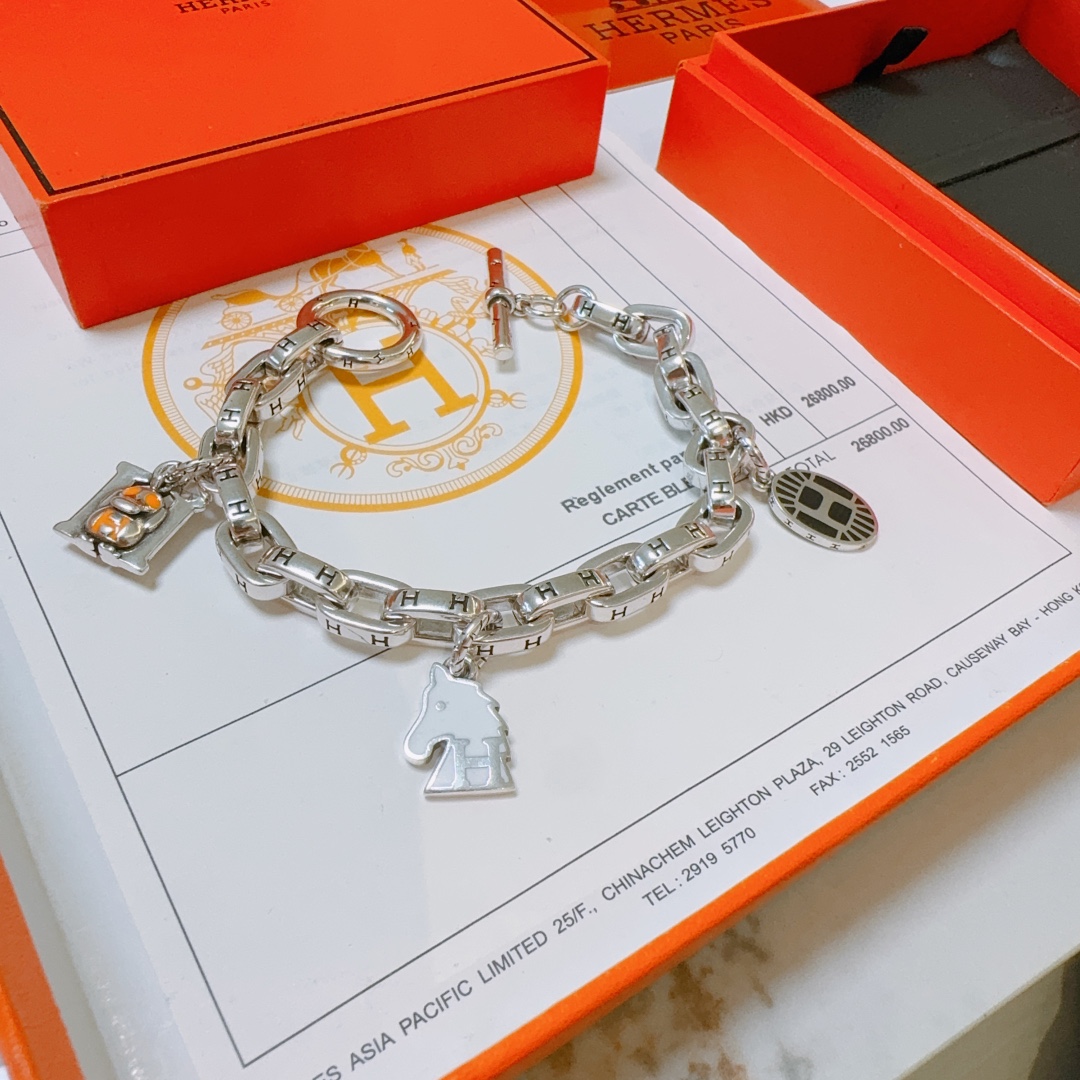 [TOP] HERMES Bracelet-Sliver