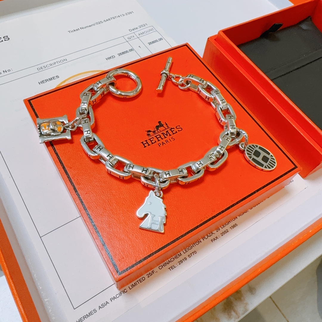 [TOP] HERMES Bracelet-Sliver