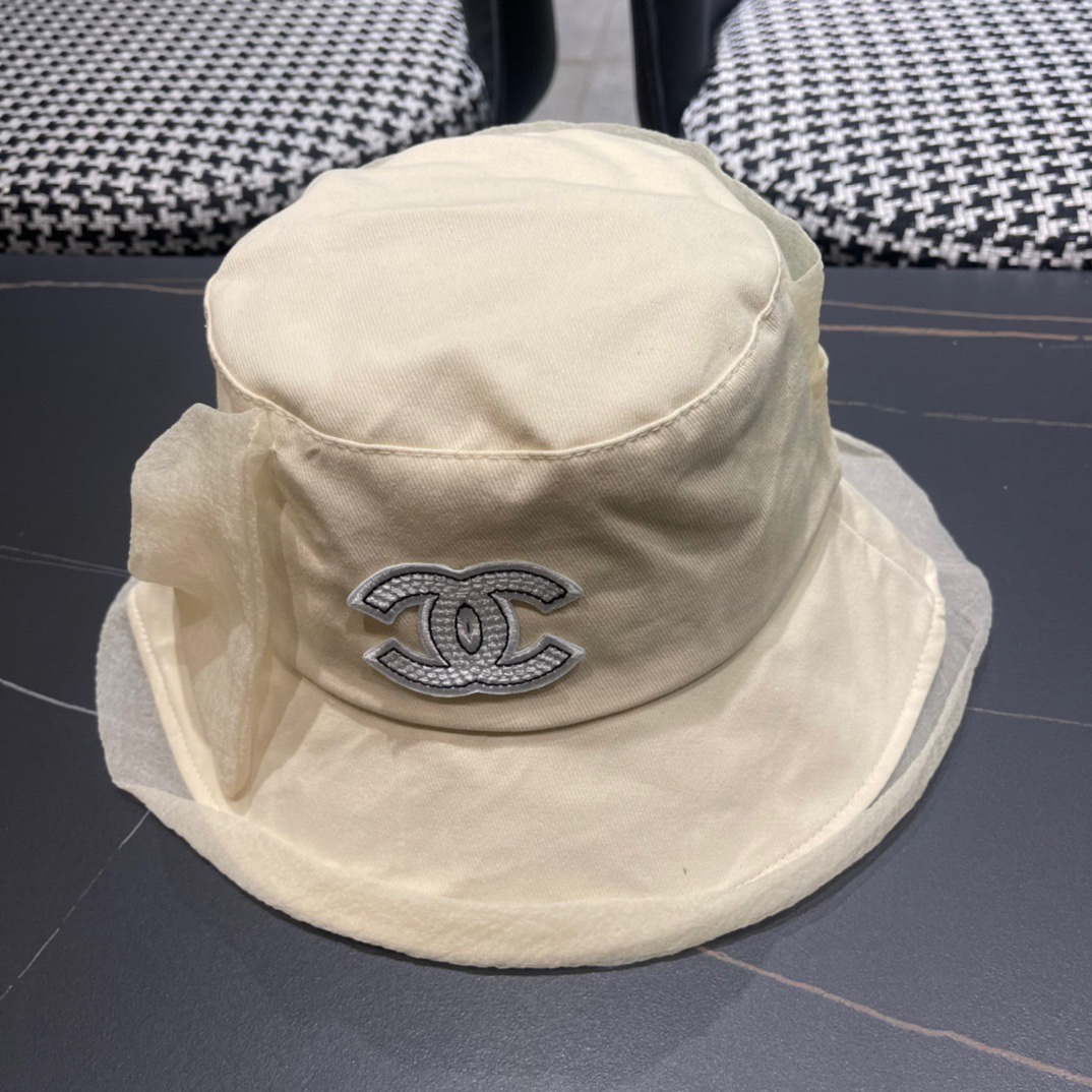 [TOP] CHANEL Versatile Fisherman Hat - 2 Colour