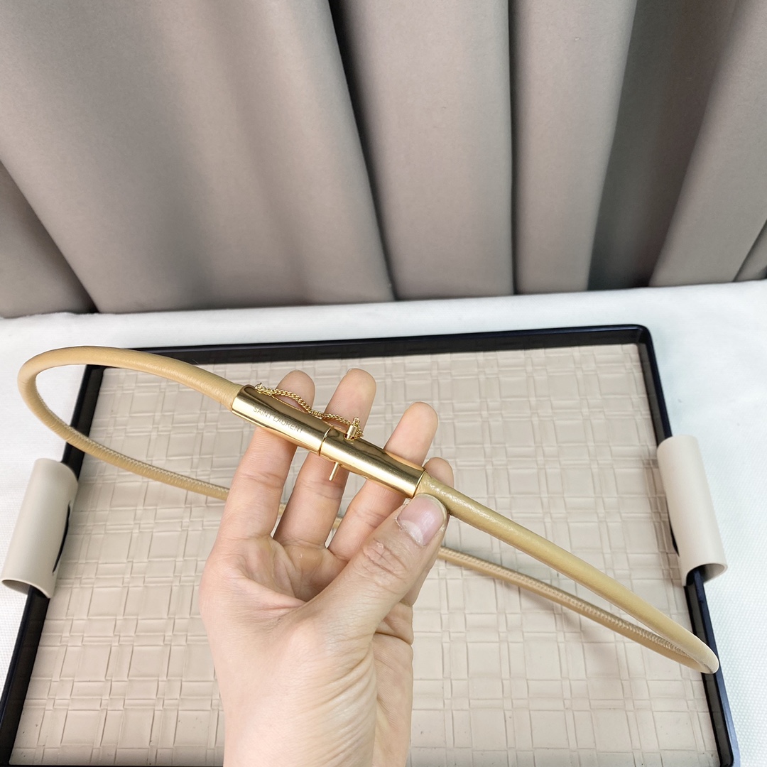 [TOP] Yves Saint Laurent YSL Tubular Waistbandt - 4 Colour