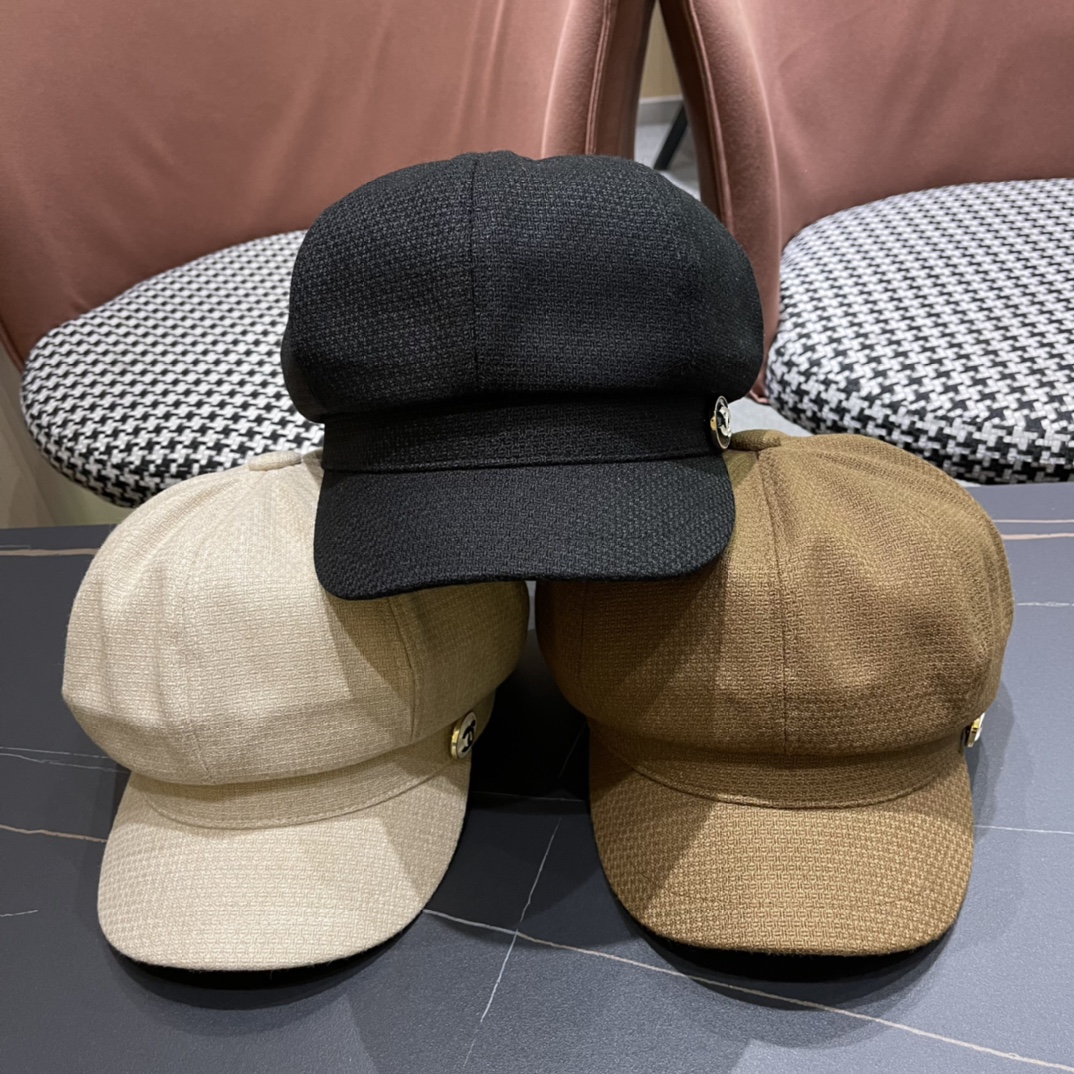 [TOP] CHANEL Versatile Berett - 3 Colour