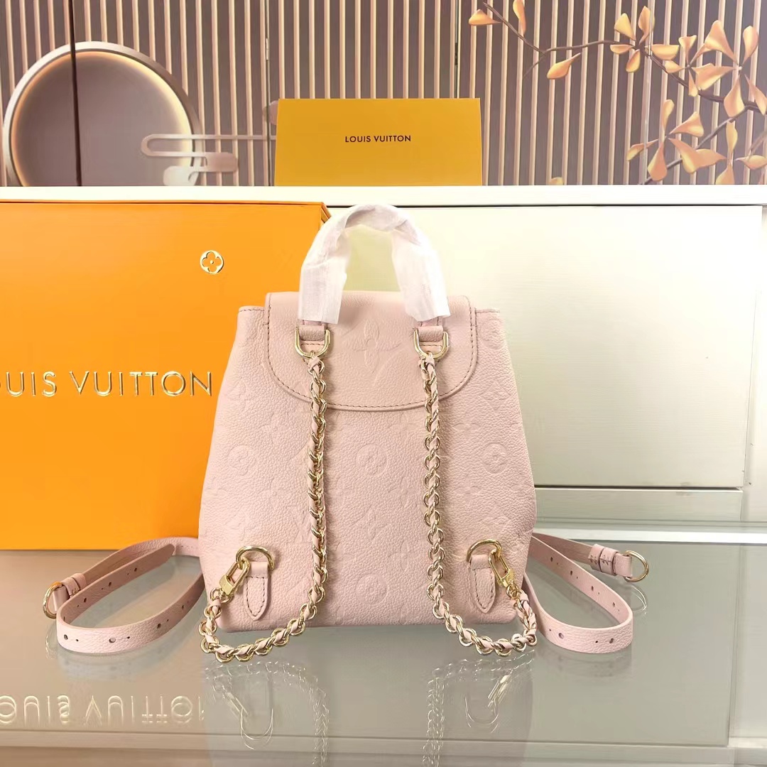 [TOP] Louis Vuitton LV Monogram Milky Way Backup Backpack  20×22×14cm-Pink
