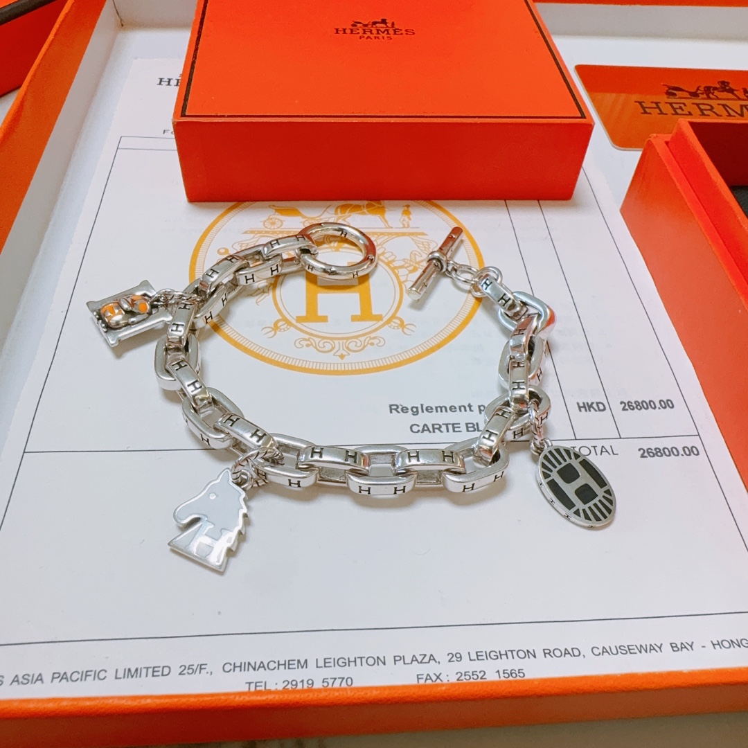 [TOP] HERMES Bracelet-Sliver