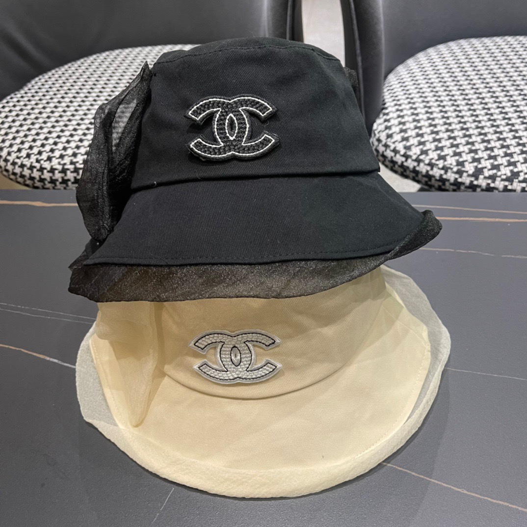 [TOP] CHANEL Versatile Fisherman Hat - 2 Colour
