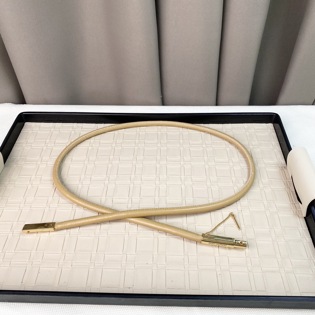 [TOP] Yves Saint Laurent YSL Tubular Waistbandt - 4 Colour