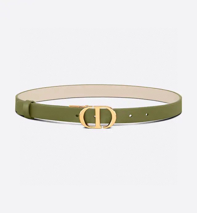 [TOP] Christian Dior Double Sided Belt 2CM - 2 Colour