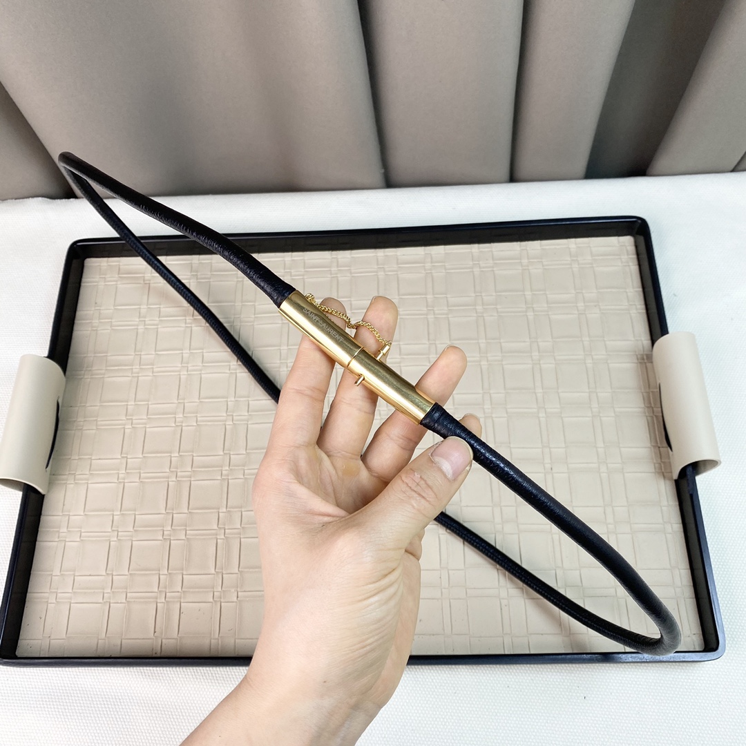 [TOP] Yves Saint Laurent YSL Tubular Waistbandt - 4 Colour