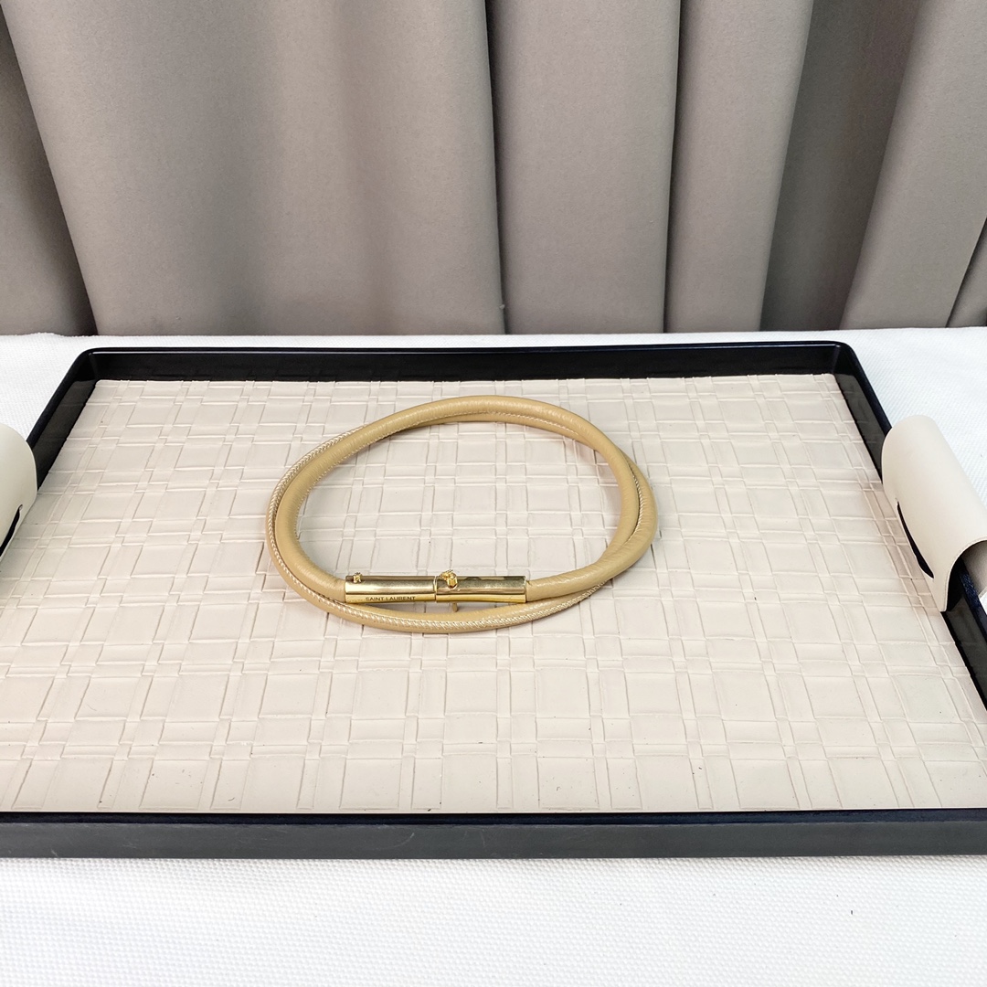 [TOP] Yves Saint Laurent YSL Tubular Waistbandt - 4 Colour