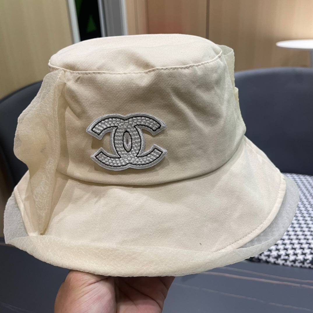 [TOP] CHANEL Versatile Fisherman Hat - 2 Colour
