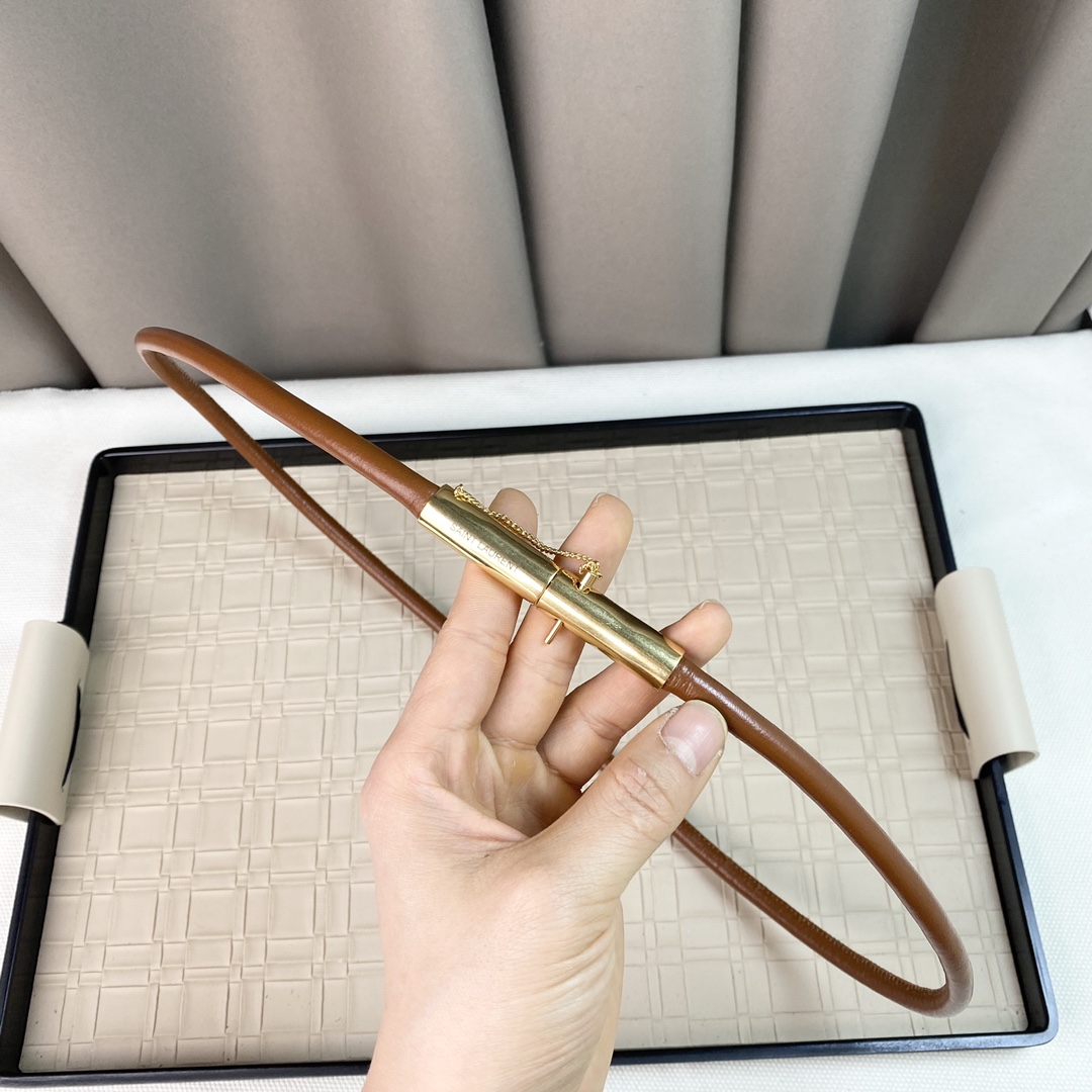 [TOP] Yves Saint Laurent YSL Tubular Waistbandt - 4 Colour