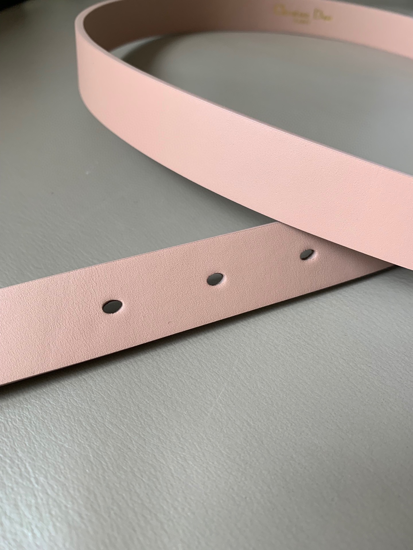 [TOP] Christian Dior Double Sided Cowhide Belt - 2 Colour