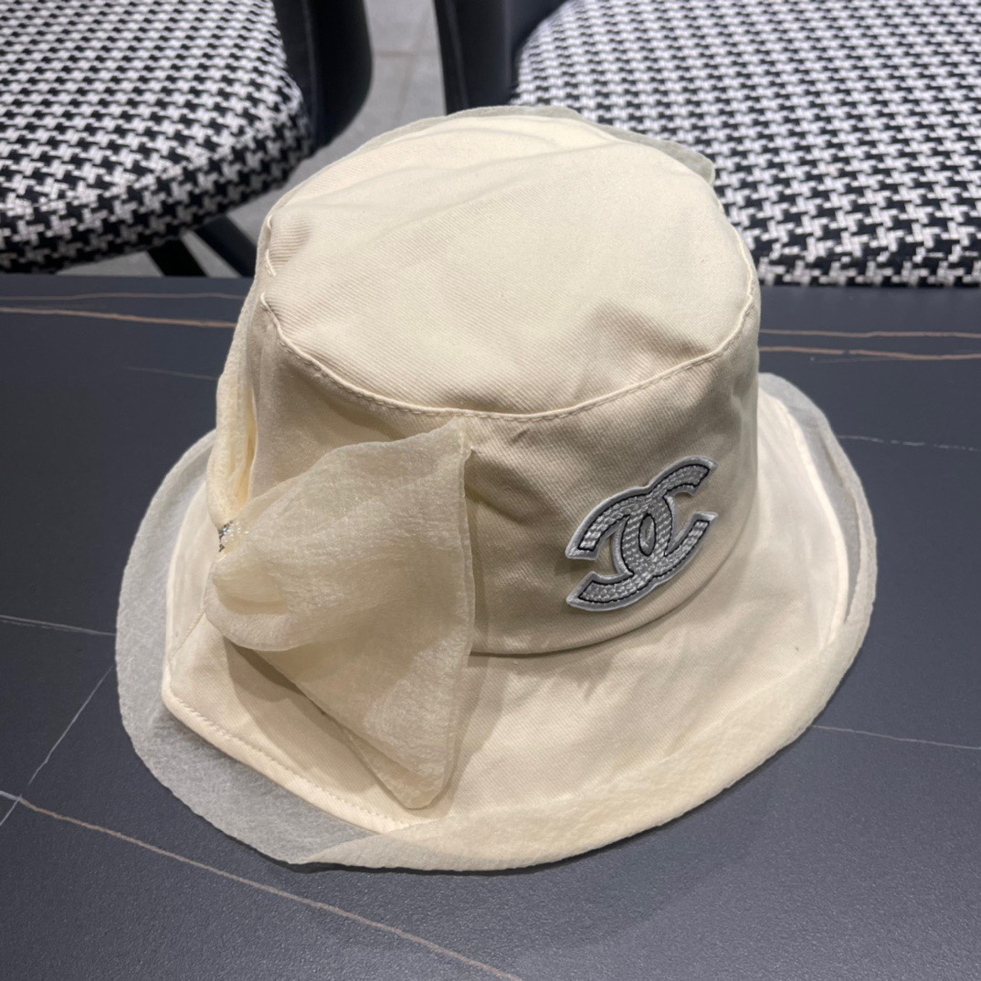 [TOP] CHANEL Versatile Fisherman Hat - 2 Colour
