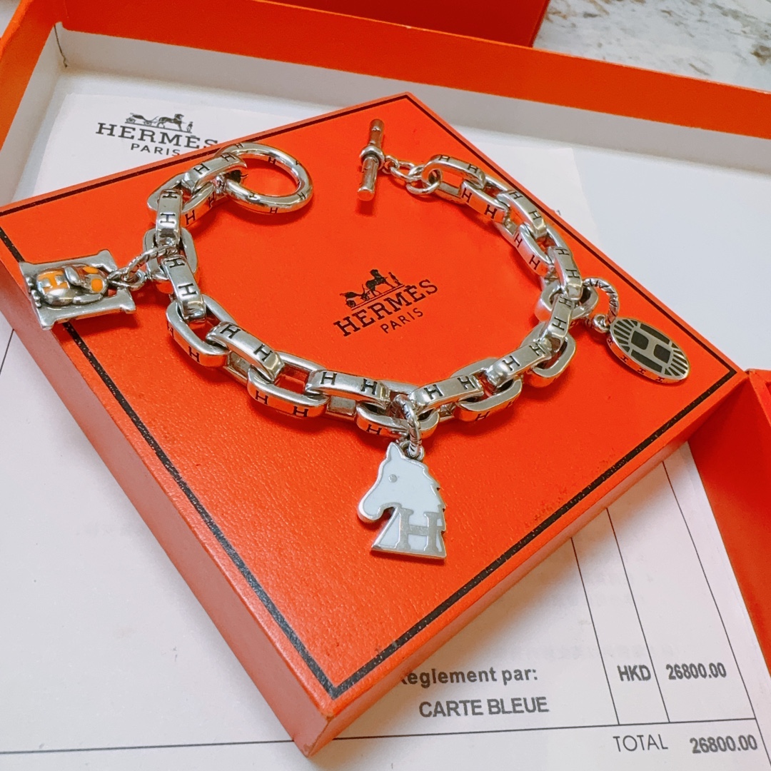 [TOP] HERMES Bracelet-Sliver