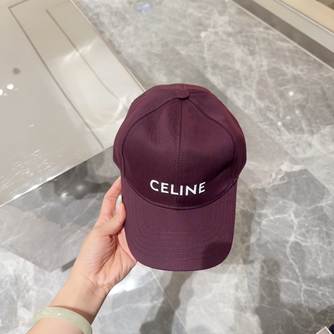 [TOP] CELINE Alphabet Baseball Cap - 5 Colour
