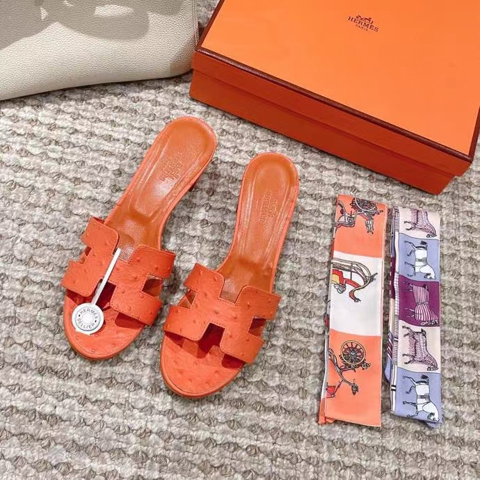 [TOP] HERMES Oasis Series Mid Heel Sandals - 2 Colors