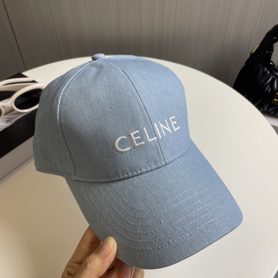 [TOP] CELINE Alphabet Baseball Cap - 5 Colour