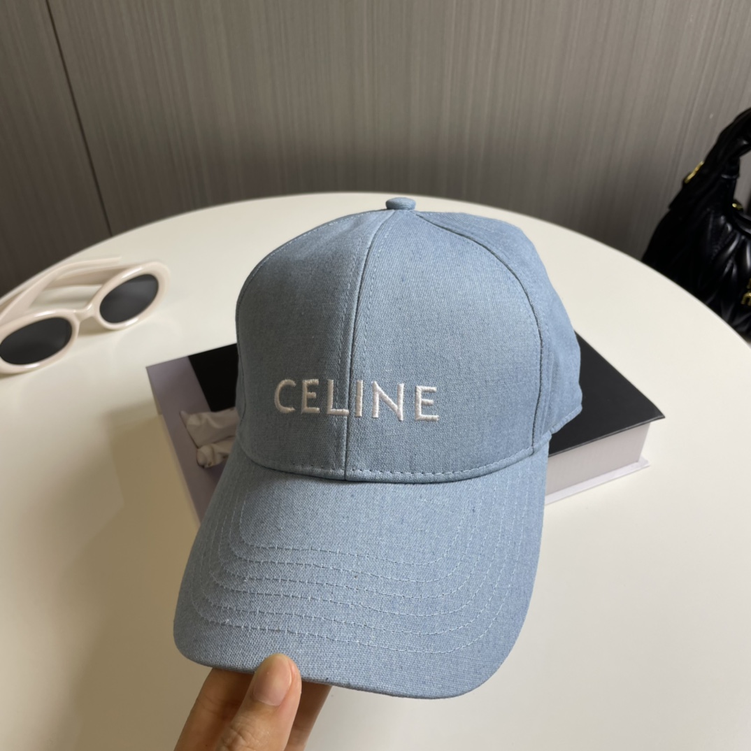 [TOP] CELINE Alphabet Baseball Cap - 5 Colour