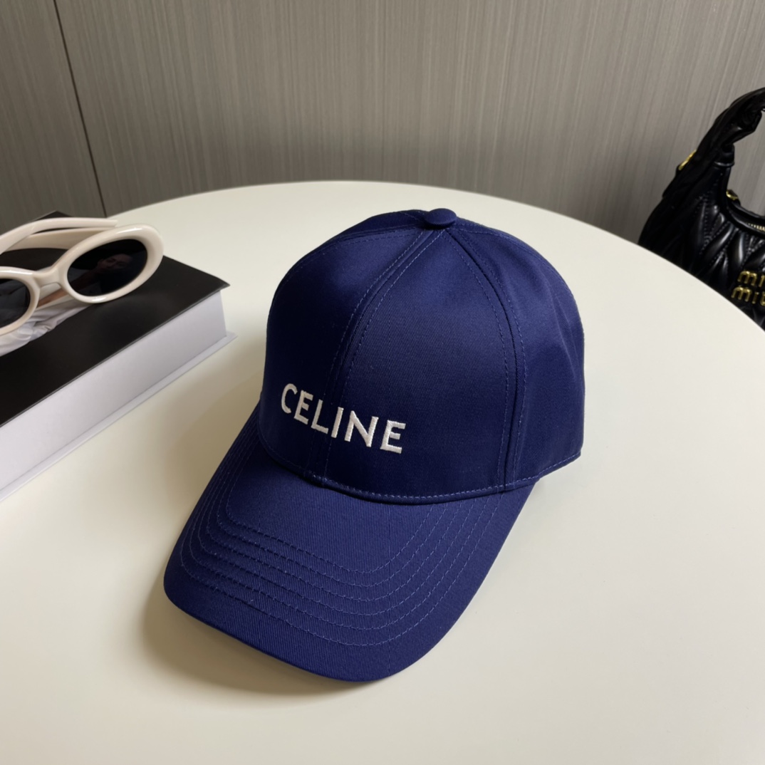 [TOP] CELINE Alphabet Baseball Cap - 5 Colour