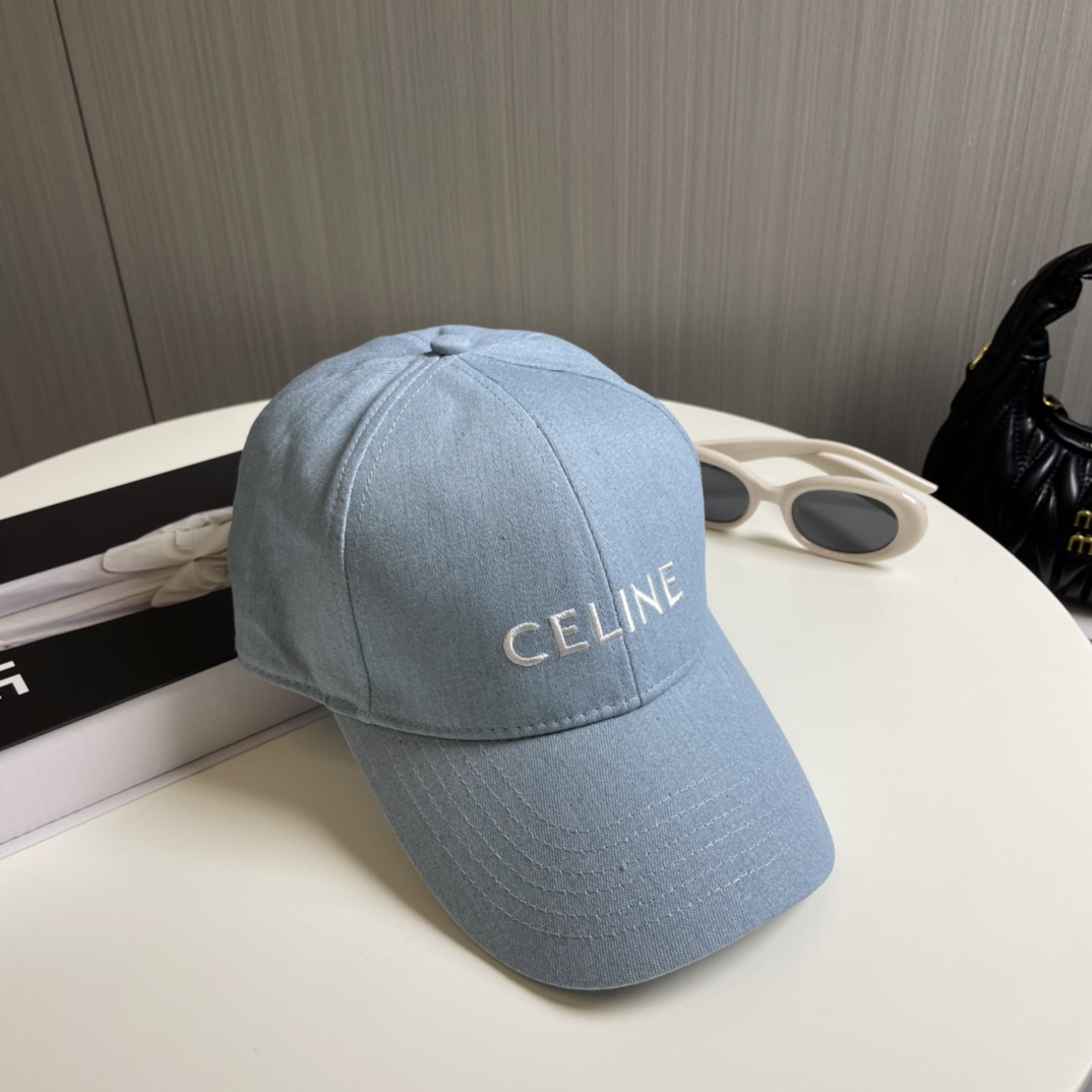 [TOP] CELINE Alphabet Baseball Cap - 5 Colour