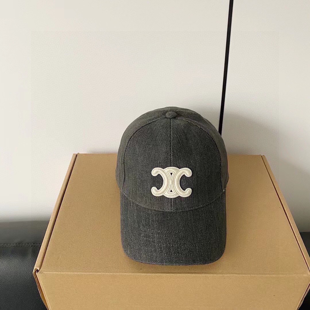 [TOP] CELINE Alphabet Baseball Cap - Three styles