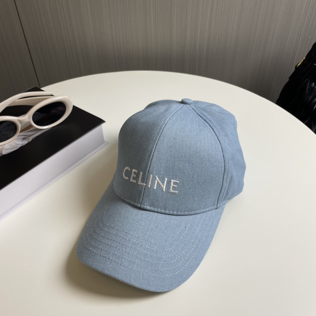 [TOP] CELINE Alphabet Baseball Cap - 5 Colour