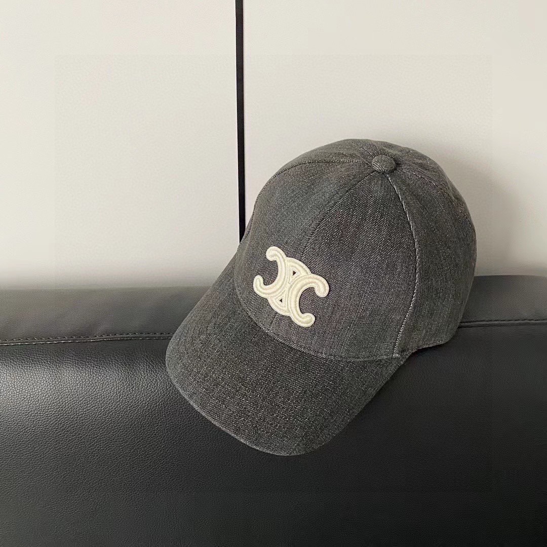 [TOP] CELINE Alphabet Baseball Cap - Three styles