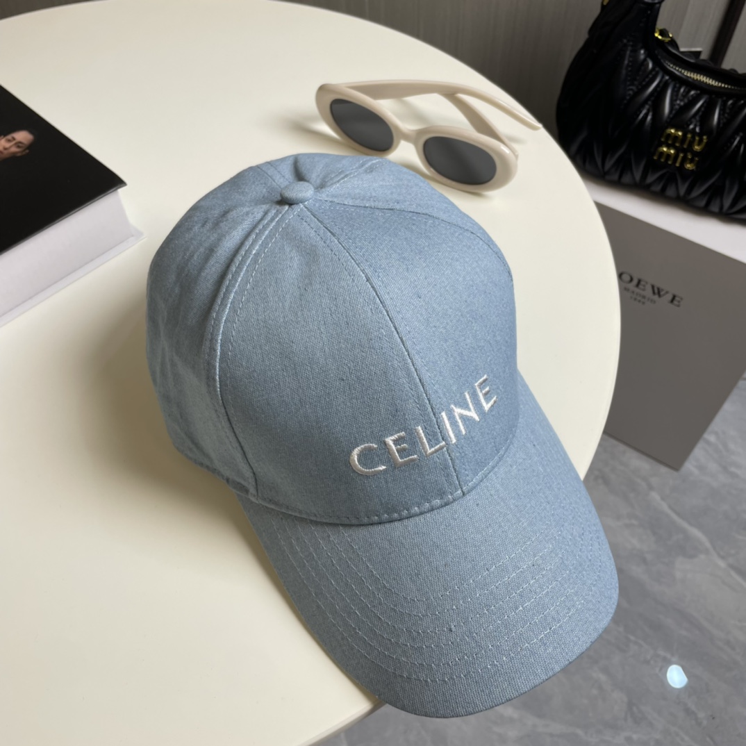 [TOP] CELINE Alphabet Baseball Cap - 5 Colour