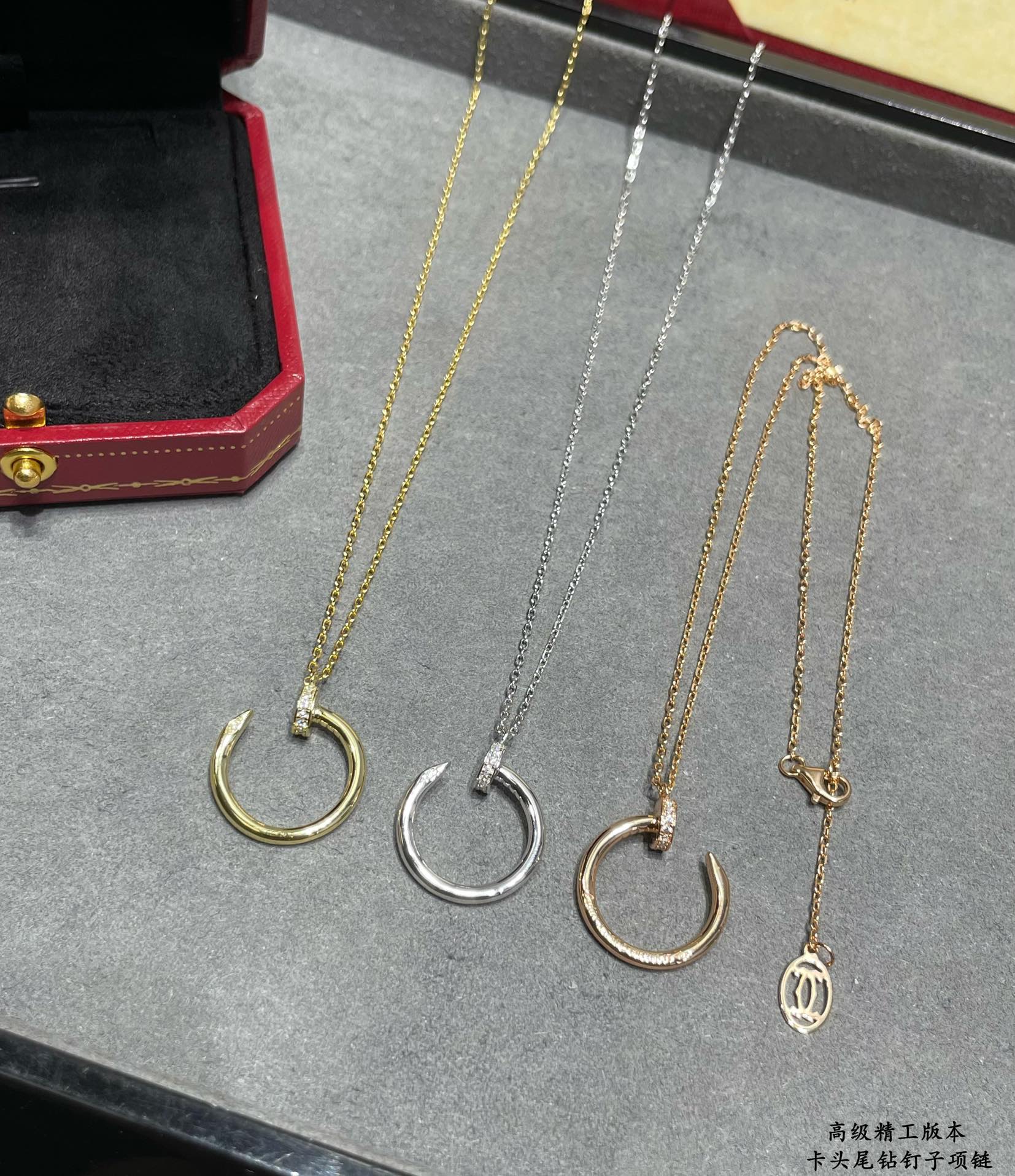 [TOP] Cartier Juste un Clou Necklace-3 Colors