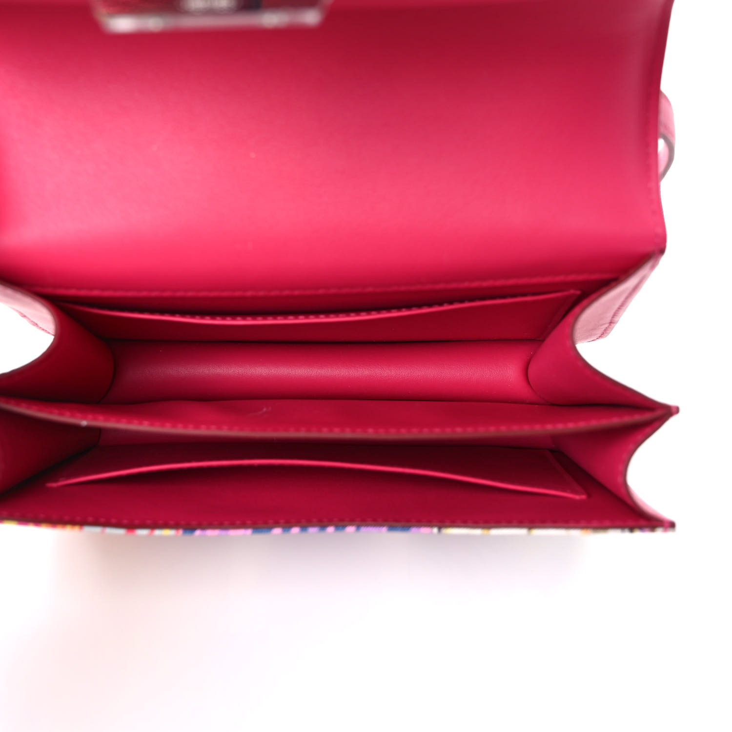 [TOP] HERMES Swift Silk Marble Printed Constance Bag 17.8x15.3x3.8cm - Rose