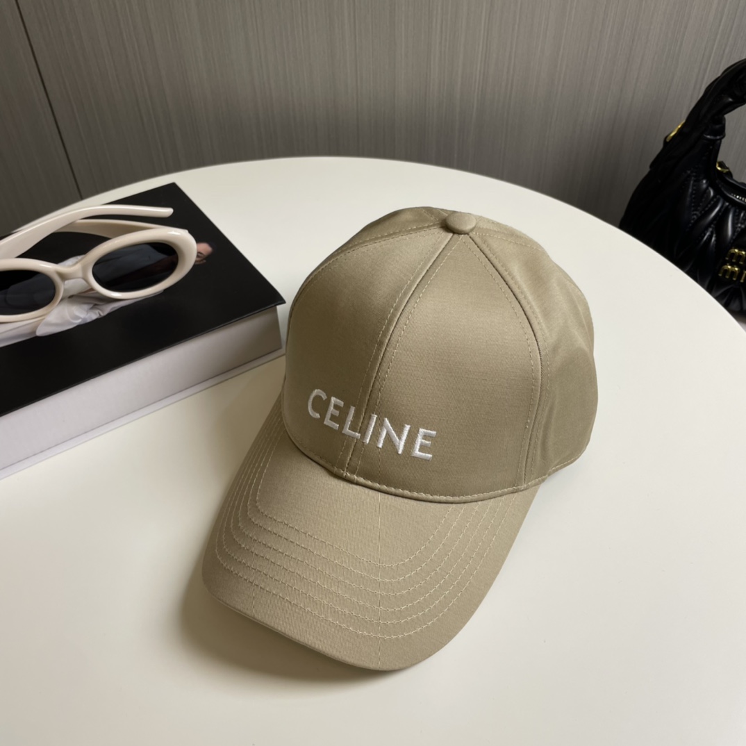 [TOP] CELINE Alphabet Baseball Cap - 5 Colour