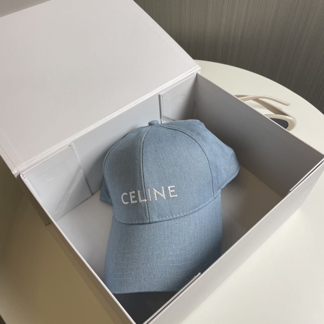 [TOP] CELINE Alphabet Baseball Cap - 5 Colour