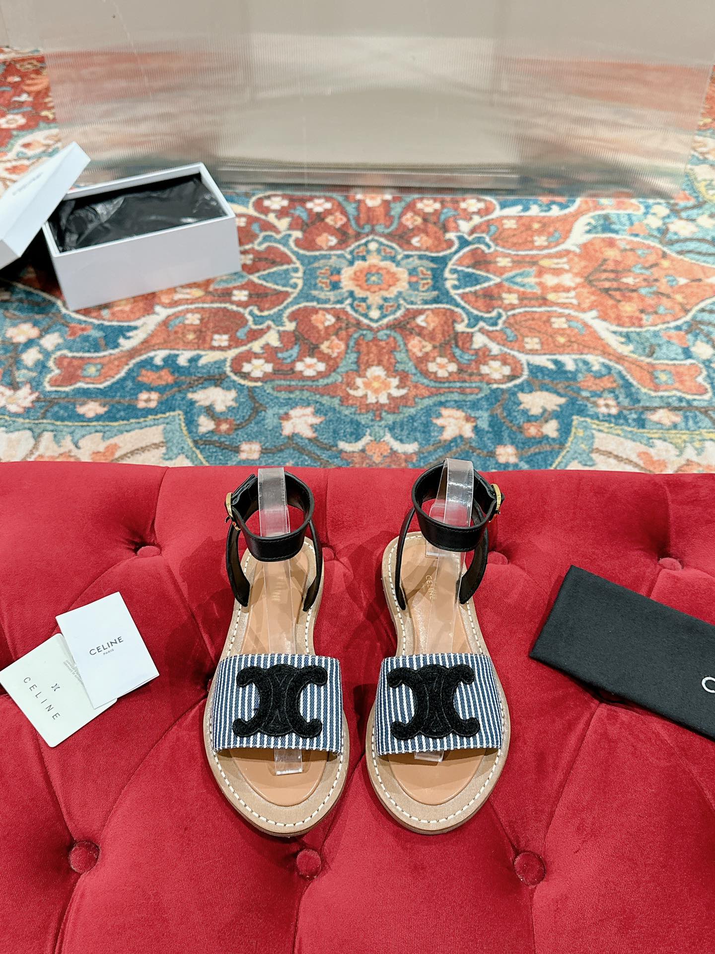 [TOP] CELINE Classic Arc de Triomphe Sandals - 3 Colors