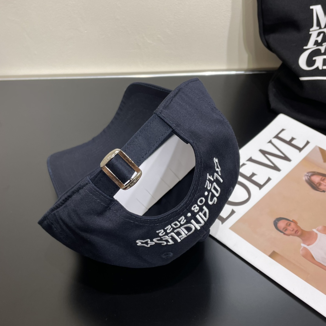 [TOP] CELINE Embroidery Baseball Cap - 4 Colour