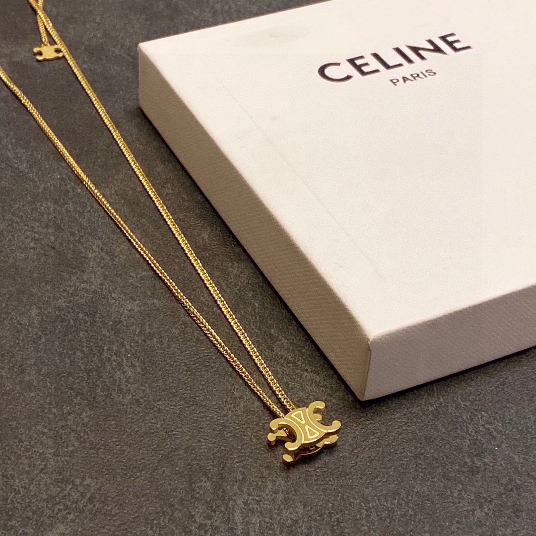 [TOP] CELINE Necklace - Gold