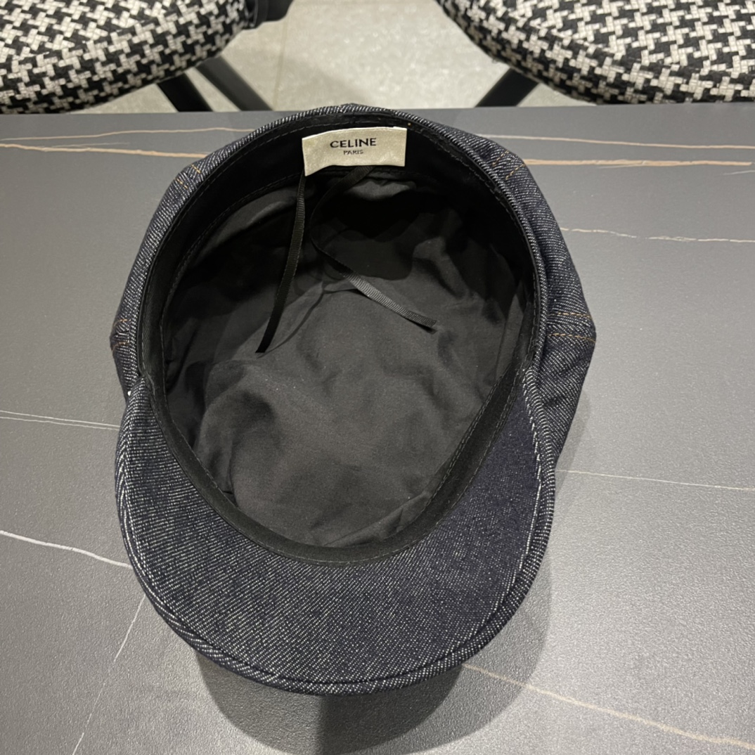 [TOP] CELINE Cowboy Beret - Two Styles
