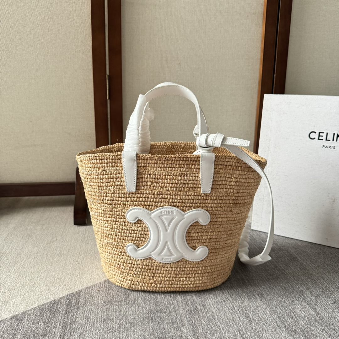 [TOP] CELINE TRIOMPHE Teen Tote Bag 21.5 X 22 X 13 CM - 3 Colors