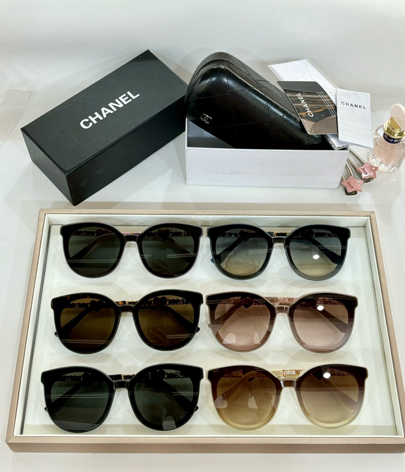 [TOP] CHANEL Sunglasses - 6 Color