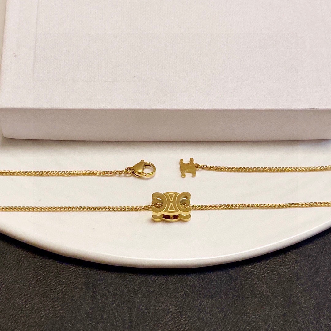 [TOP] CELINE Necklace - Gold