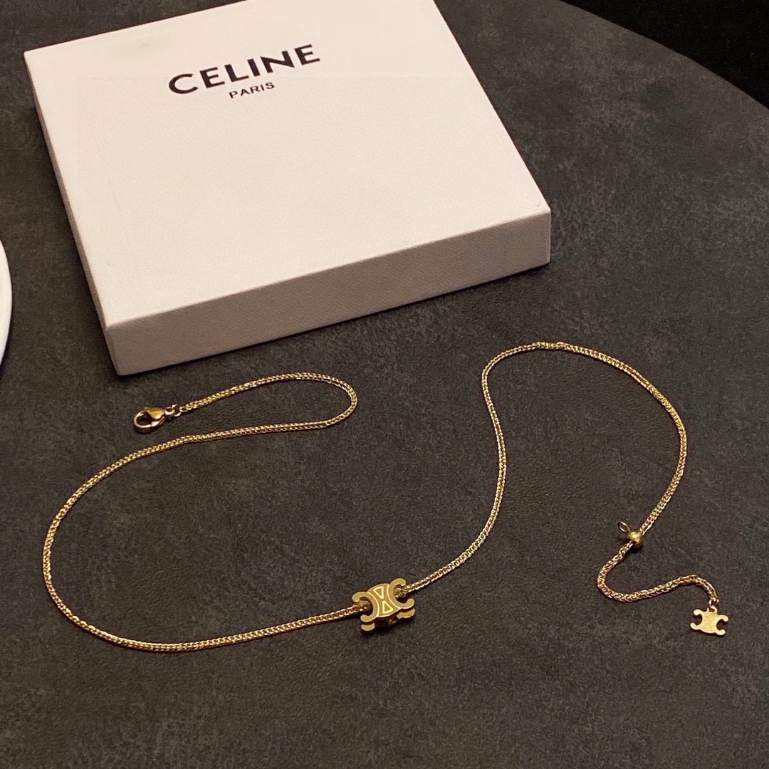 [TOP] CELINE Necklace - Gold