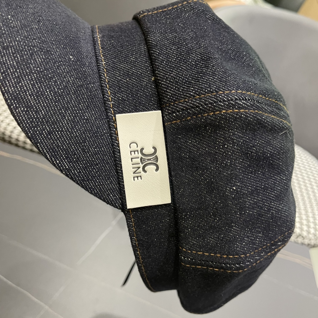 [TOP] CELINE Cowboy Beret - Two Styles