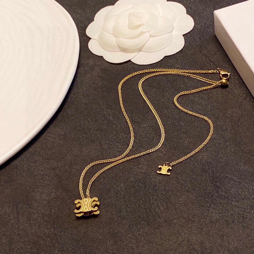 [TOP] CELINE Necklace - Gold
