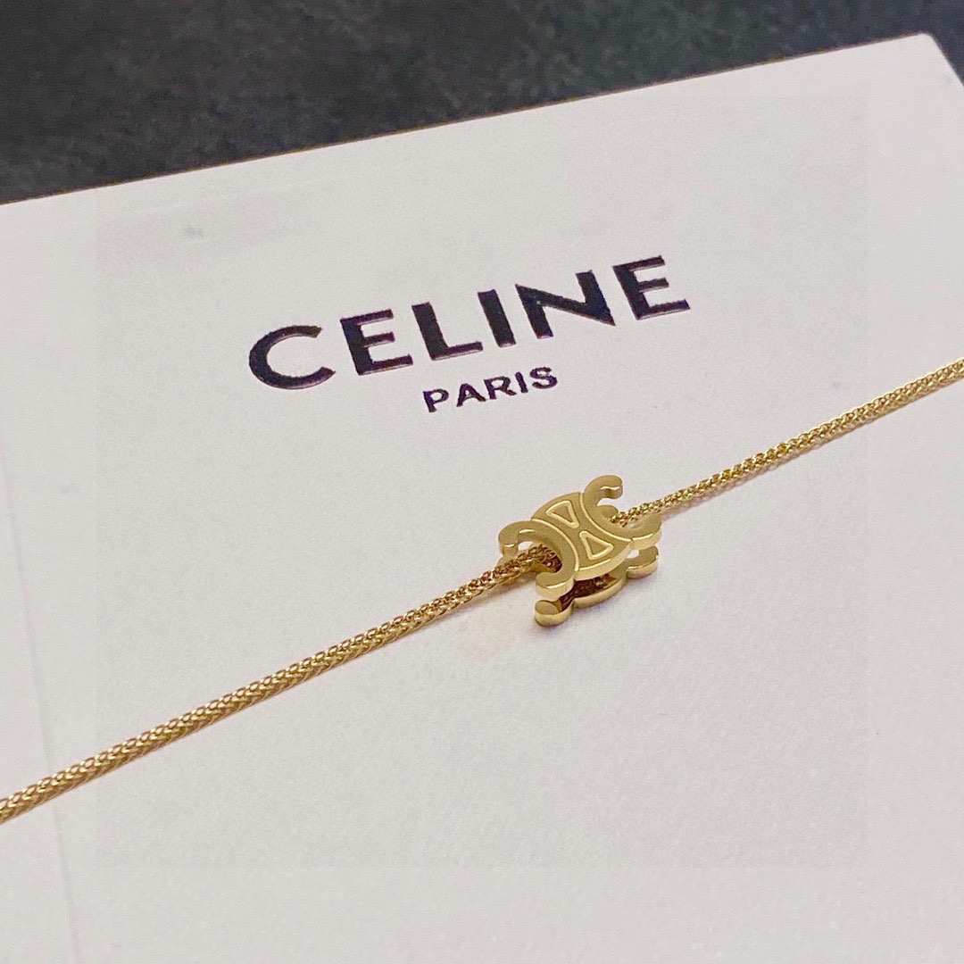 [TOP] CELINE Necklace - Gold